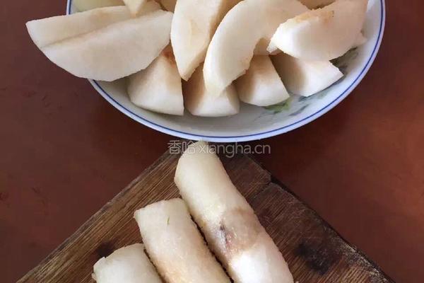 冰梨汁的做法图解3