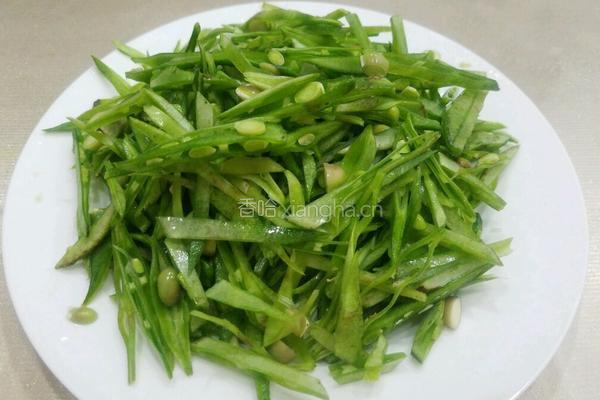 清炒扁豆的做法图解3