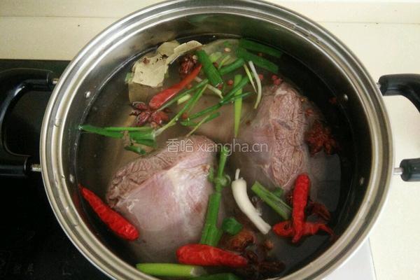 卤牛腱子的做法图解4