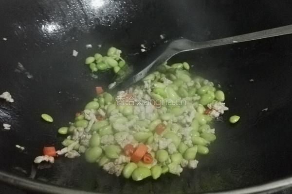 小炒毛豆粒的做法图解3