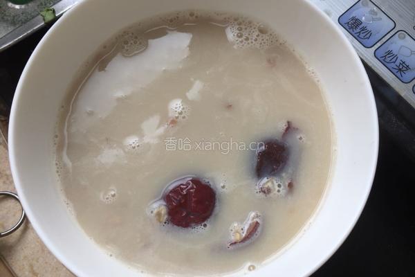 燕麦红枣牛奶粥的做法图解6