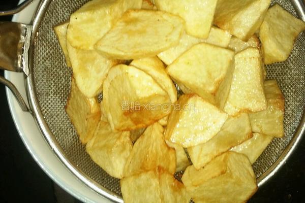 拔丝土豆的做法图解4
