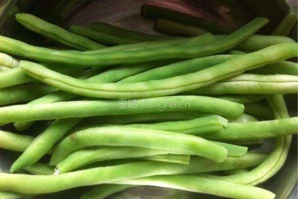 豆角菜疙瘩的做法图解1