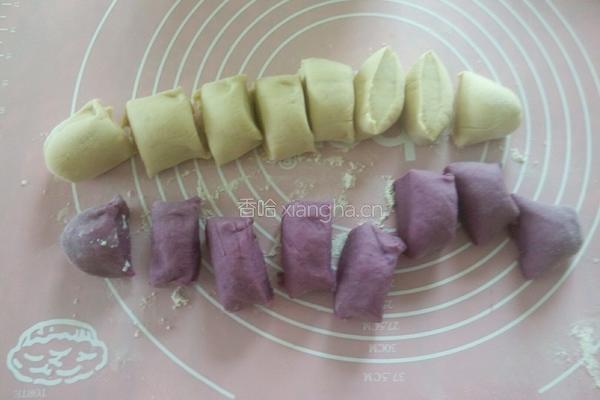 紫薯开花馒头的做法图解11