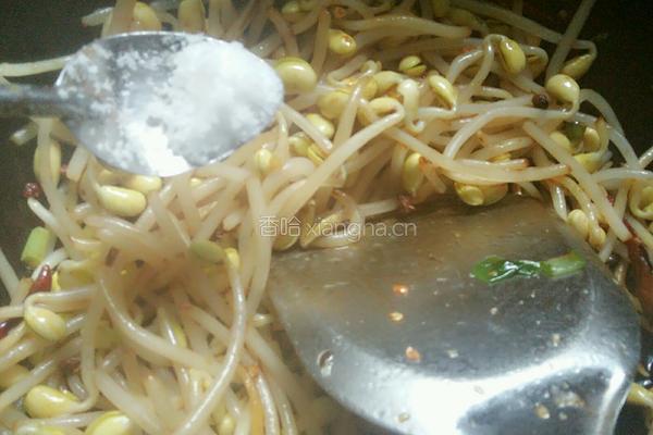 干煸黄豆芽的做法图解8