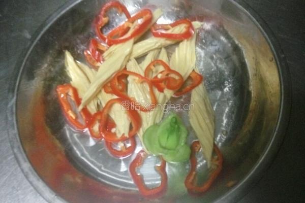 花开富贵(红油腐竹)的做法图解6
