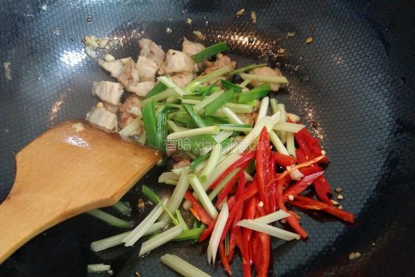 小炒攸县香干的做法图解6