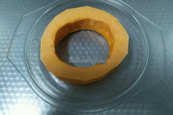 南瓜豆沙馅饼的做法图解1