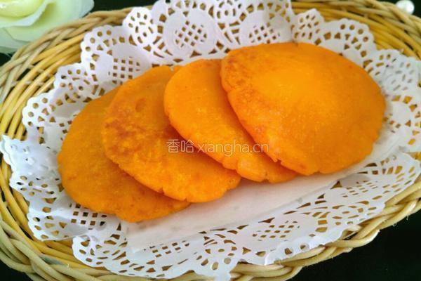 南瓜豆沙馅饼的做法图解11
