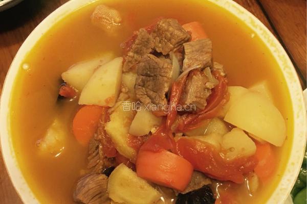 番茄土豆炖牛肉的做法图解7