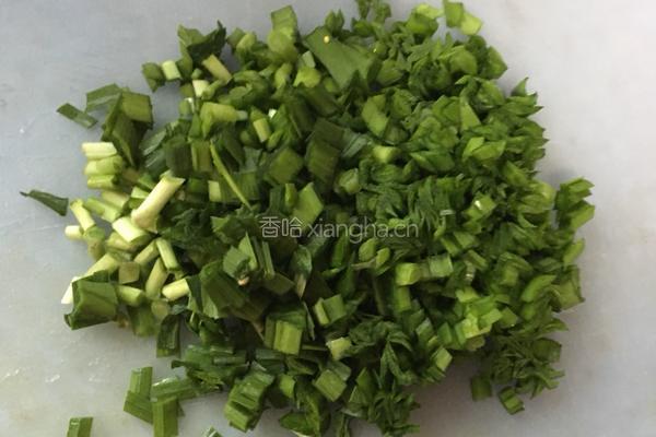 韭菜沫炒鸡蛋的做法图解3