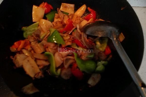 肉炒杏鲍菇的做法图解7