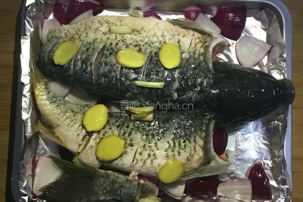 烤箱烤鲤鱼的做法图解3