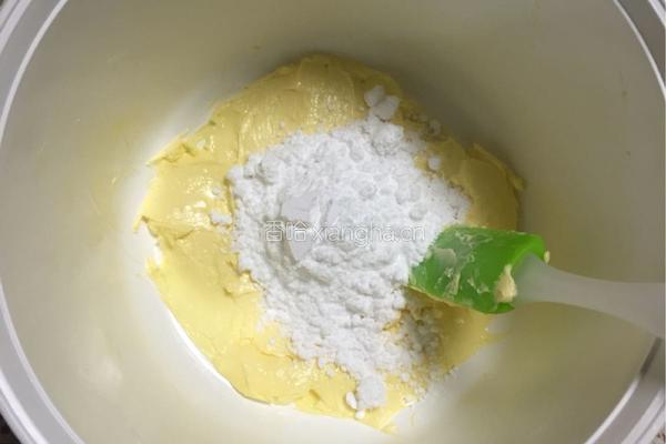抹茶蔓越莓饼干的做法图解2