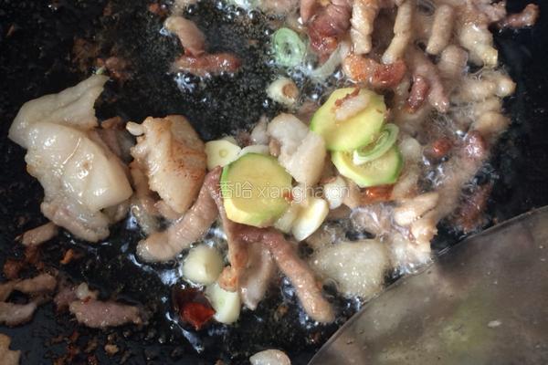 芸豆炒肉的做法图解4