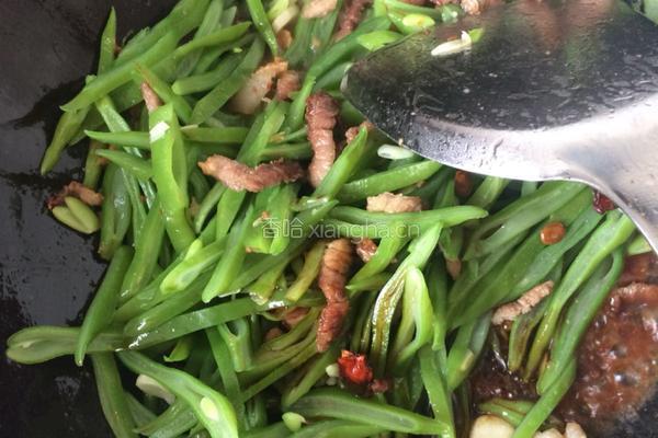 芸豆炒肉的做法图解5