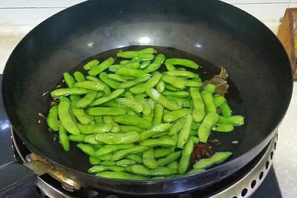 五香毛豆的做法图解4