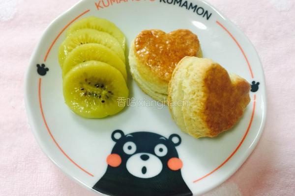 淡奶司康的做法图解10