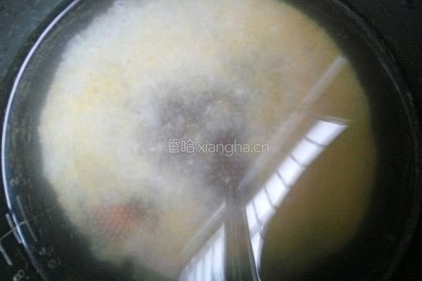 双米芋头粥的做法图解5