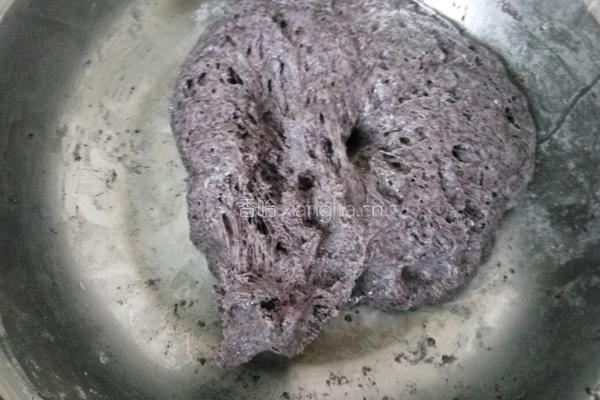 黑米面馒头的做法图解7