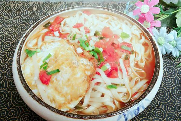 番茄煎蛋汤面的做法图解6