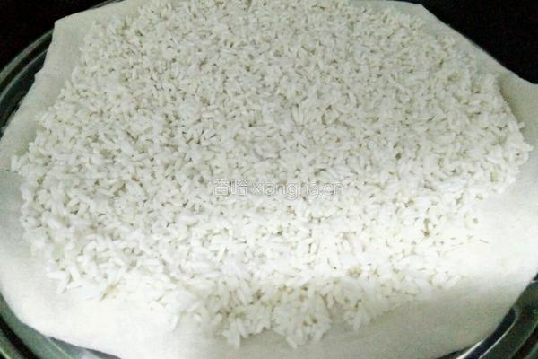南瓜蒸糯米饭的做法图解4
