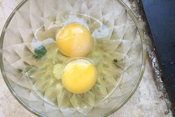菠菜炒鸡蛋的做法图解2