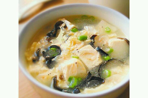 虾皮豆腐汤的做法图解9