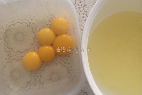 红糖红枣戚风的做法图解2