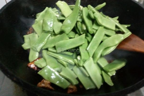 酱焖扁豆的做法图解7
