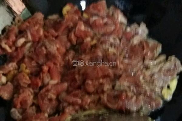 牛肉蛋炒饭的做法图解4