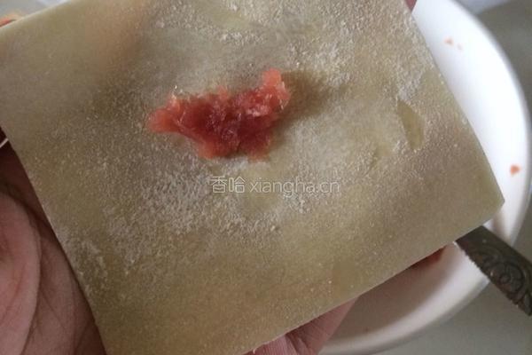 油炸馄饨的做法图解3