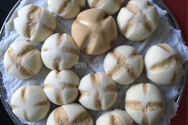 开花馒头的做法图解7