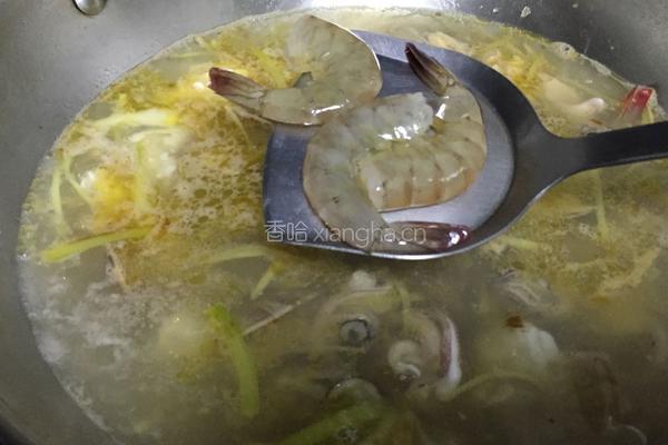 海鲜面的做法图解8