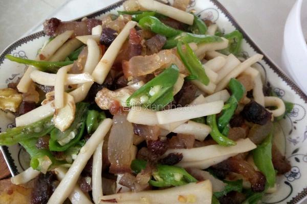 腊味杏鲍菇的做法图解10