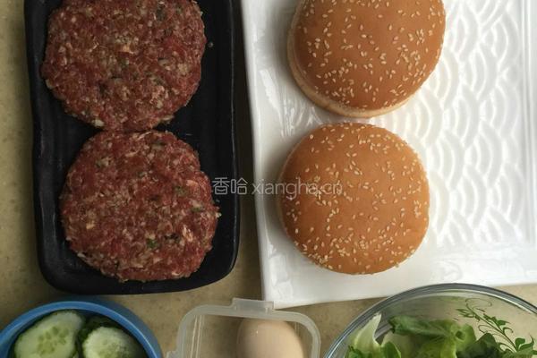 牛肉鸡蛋大汉堡的做法图解5