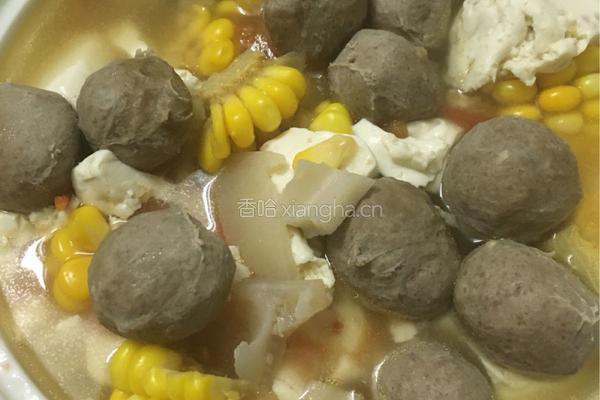 牛肉丸汤的做法图解5
