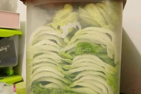 柠檬淹酸菜的做法图解6