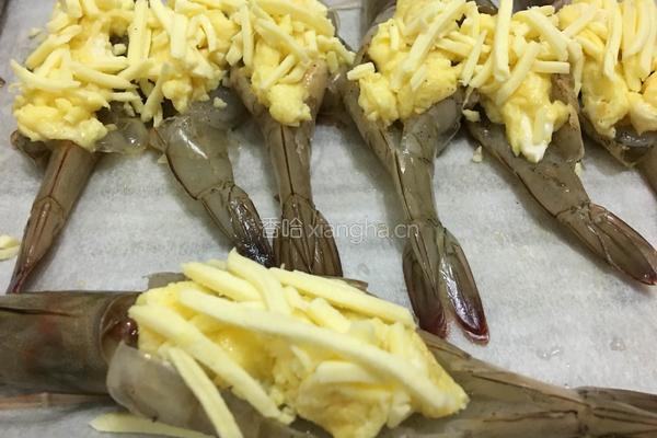 芝士烤海虾的做法图解5