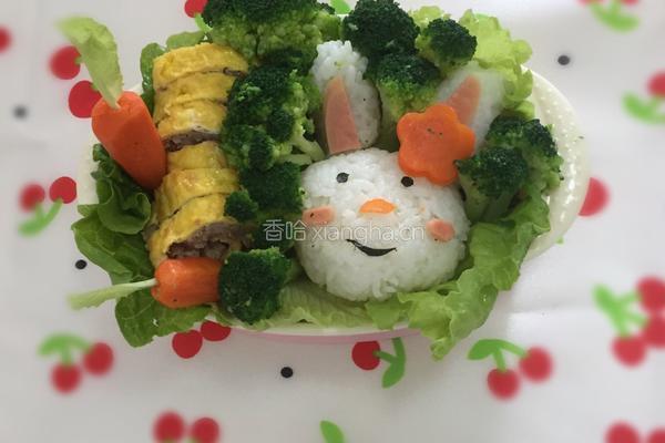 小兔子便当的做法图解13