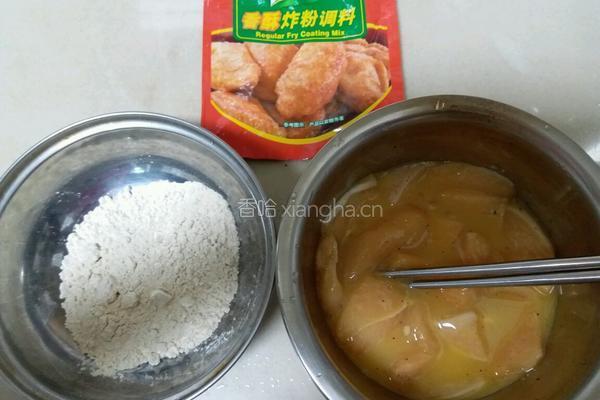 休闲小吃★香酥炸鸡块的做法图解4