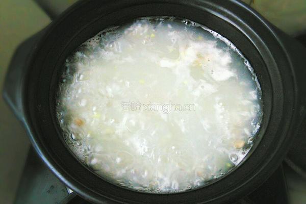 牛肉蛋花粥的做法图解6