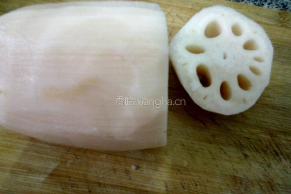 蜜汁糖藕的做法图解3