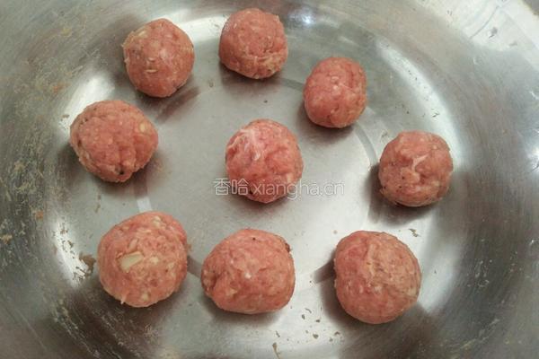 手工牛肉丸的做法图解6