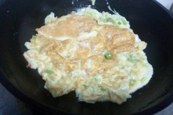 大葱摊鸡蛋的做法图解9
