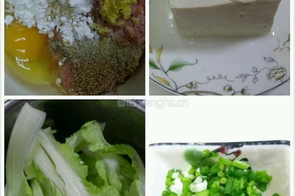 豆腐圆子汤的做法图解1