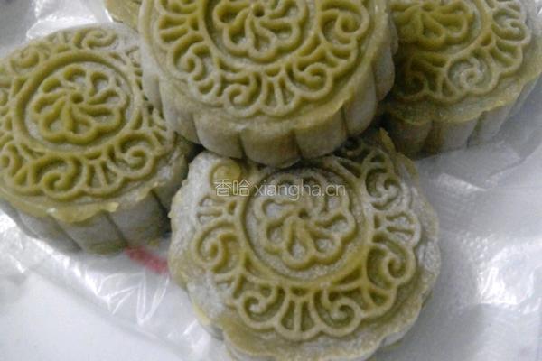 绿茶冰皮月饼的做法图解9