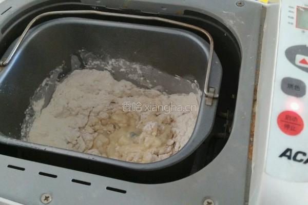 奶香椰蓉小面包的做法图解2