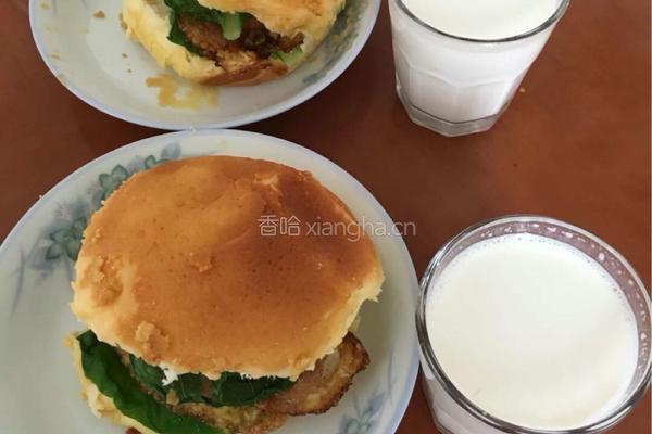 肉片汉堡的做法图解13