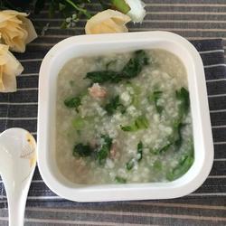 芥菜肉片粥的做法[图]